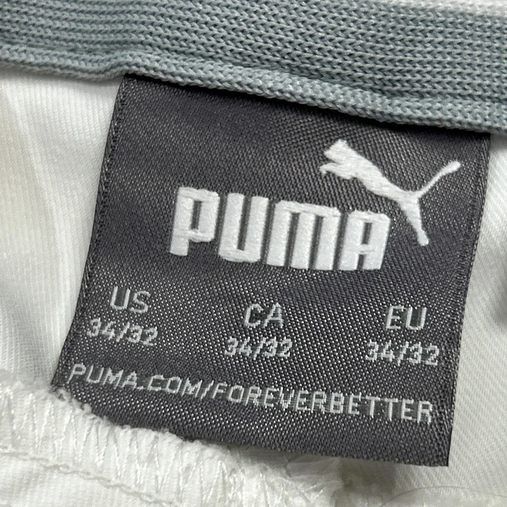 Mens Puma Way 1 Golf Chino Pants Straight Leg Regular Fit Performance 34‎ 34x32